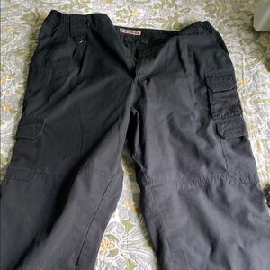 Men's Black Cargo Pants